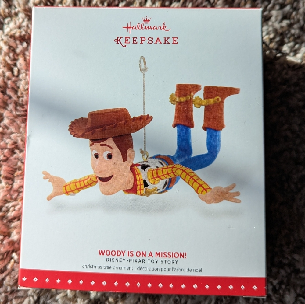 Hallmark Woody Disney Pixar Toy Story Ornament